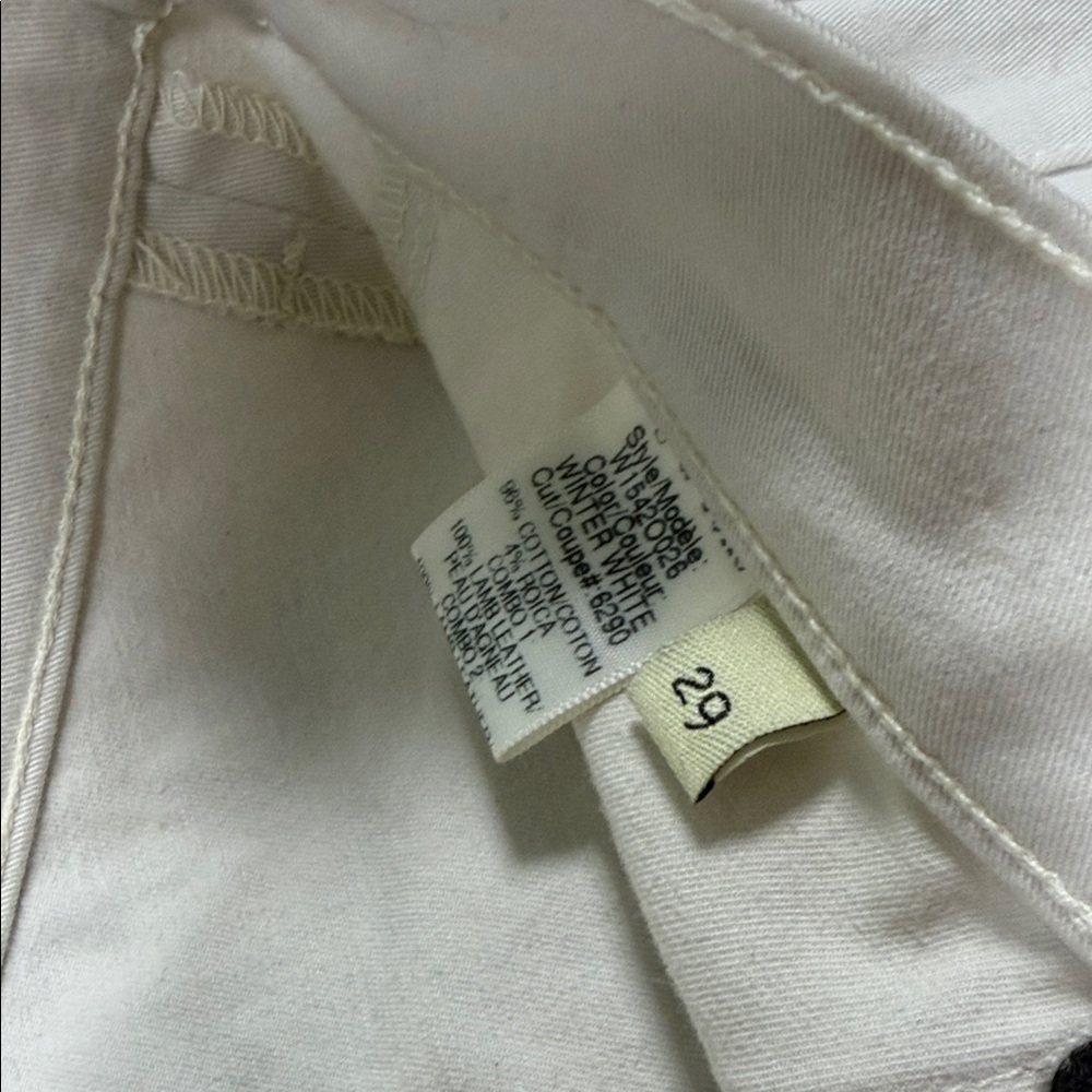 Rag & Bone White and Black Skinny Jeans - Picture 3 of 9